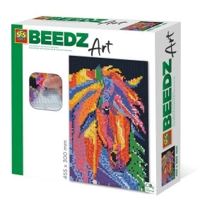 SES CREATIVE Horse Fantasy Beedz Art Mosaic Kit