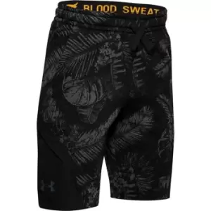 Under Armour Rock Terry Shorts Junior Boys - Black