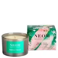 Neom Organics London Christmas 2023 Scent To Make You Happy Perfect Peace Travel Candle 75g