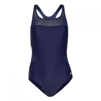 adidas SH3. RO Women In Power Swimsuit Womens - Team Navy