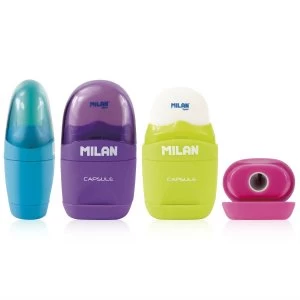 Robert Dyas Milan Capsule Rubber and Sharpener