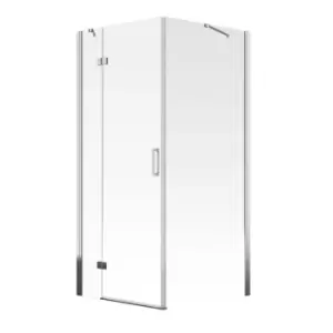 Aqualux Aquarius 6 Hinged Door 1000mm X 1900mm X 6mm Clear Glass