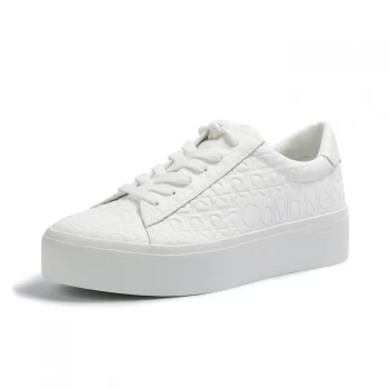 Calvin Klein Janika Eco Low Top Trainers - White