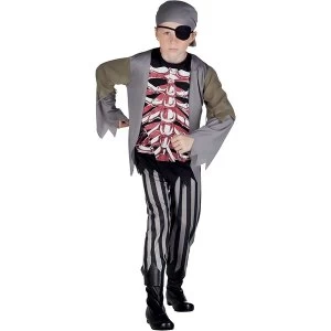 Childrens Pirate Fancy Dress Costume