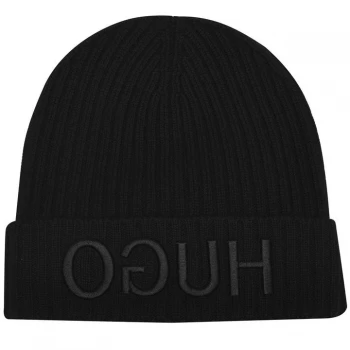 Hugo Boss Turn Back Hem Reverse Logo Beanie