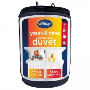 Yours and Mine Duvet Set 4.5 Tog and 7.5 Tog