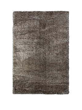 Supersoft Shaggy Rug Grey 160 x 230cm 100% POLYESTER PILE