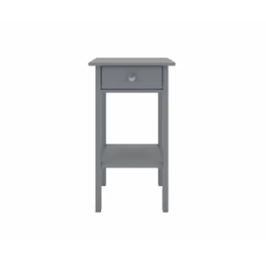 Steens Tromso 1 Drawer Bedside Table, Grey