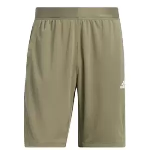 adidas 3-Stripes 9-Inch Shorts Mens - Green