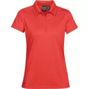 Stormtech Womens/Ladies Eclipse H2X-Dry Pique Polo (XL) (Bright Red)