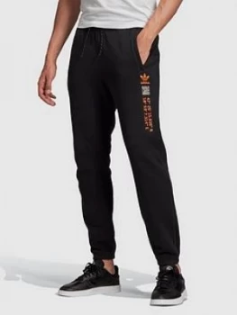 Adidas Originals Adventure Logo Sweat Pant - Black