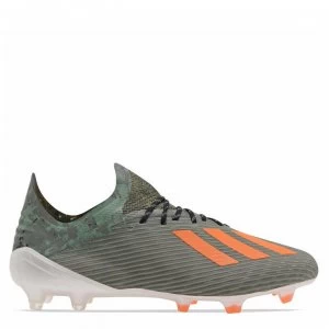 adidas X 19.1 Football Boots Firm Ground - Leg Green/Orange