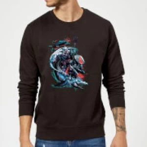 Aquaman Black Manta & Ocean Master Sweatshirt - Black - M
