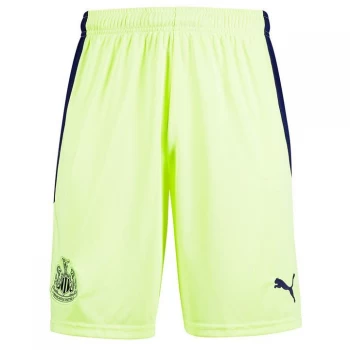 Puma Newcastle United Away Shorts 2020 2021 - Fizzy Yellow