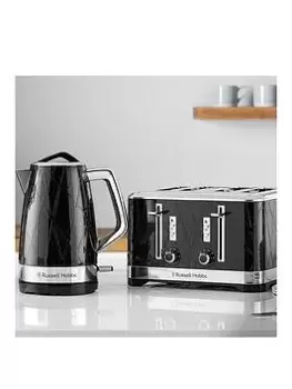 Russell Hobbs Structure Kettle & 4 Slice Toaster Bundle