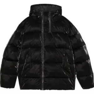 Calvin Klein Jeans Badge Shine Oversized Puffer - Black