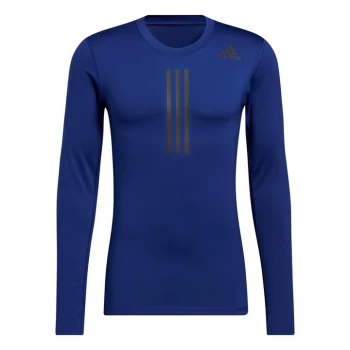 adidas Compression Warm Long-Sleeve Top Mens - Victory Blue