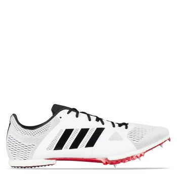 adidas adizero Middle Distance Mens Track Running Shoes - White