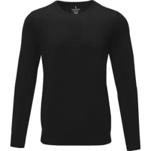 Elevate Mens Merrit Pullover (L) (Solid Black)