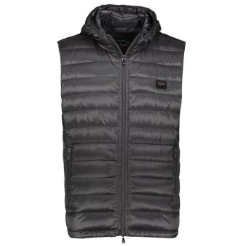 Paul And Shark Woven Gilet - Black 011