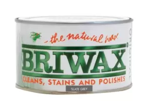 Briwax BRWWPSLG400 Wax Polish Original Slate Grey 400g