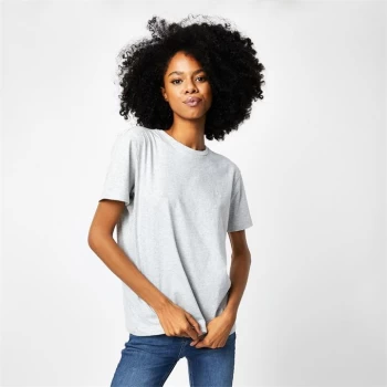 Jack Wills Endmoor Boyfriend T-Shirt - Grey Marl