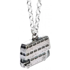 Sterling Silver Knight Bus Necklace