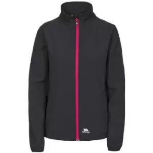 Trespass Womens/Ladies Meena Softshell Jacket (XXS) (Black)