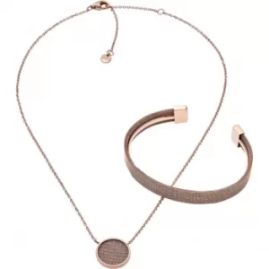 Ladies Skagen Jewellery Merette Necklace Gift Set