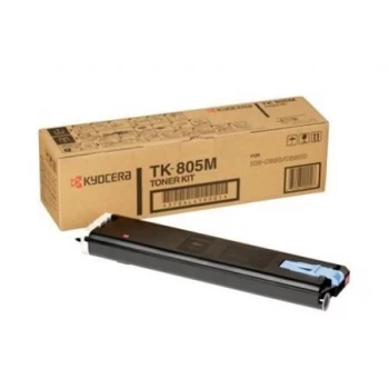 Kyocera TK805M Magenta Laser Toner Ink Cartridge Kit