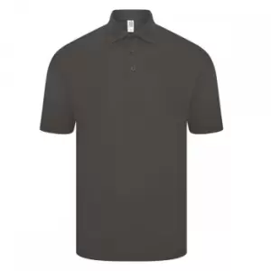 Casual Classics Mens Original Tech Pique Polo Shirt (S) (Charcoal)