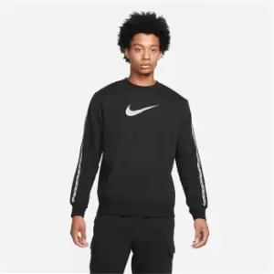 Nike Repeat Fleece Crew Sweater Mens - Black