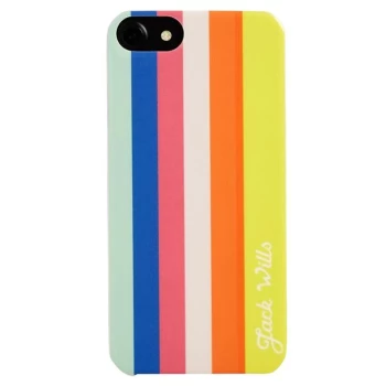 Jack Wills Flint Rainbow iPhone 6/6S/7 Case - White