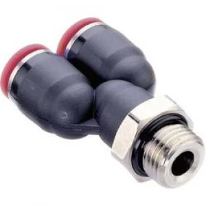 Norgren C02880618 Pneufit C Push in Quick Plug in Connector Plasticmetal Version