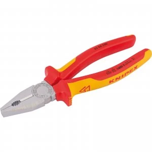 Knipex VDE Insulated Combination Pliers 200mm