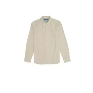 French Connection Spaced Micro Check Shirt - Multi