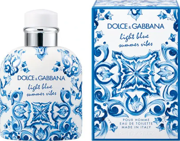 Dolce & Gabbana Light Blue Summer Vibes Pour Homme Eau de Toilette For Him 125ml