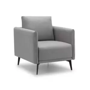 Julian Bowen Rohe Armchair Grey