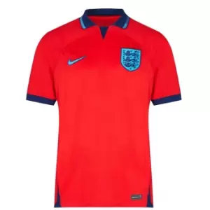 Nike England Away Shirt 2022 2023 Adults - Red