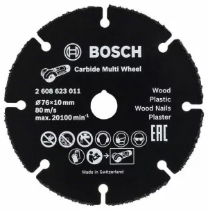 Bosch Accessories GWS 10 2608623011 Cutting disc (straight) 76mm 10 mm