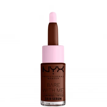 NYX Professional Makeup Bare With Me Luminous Tinted Skin Serum 12.6g (Various Shades) - Deep