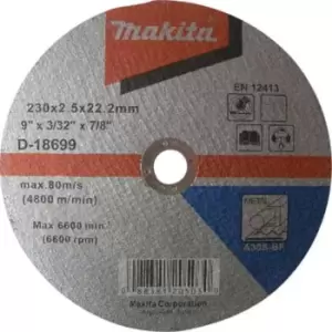 Makita A41 Flat Metal Cutting Disc 100mm