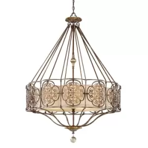 4 Bulb Chandelier LIght British Bronze Oxidized Bronze LED E27 60W