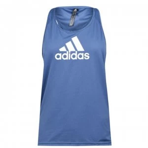 adidas Logo Tank Top - Crew Blue