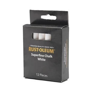 Rust-Oleum White Chalk Pack of 12