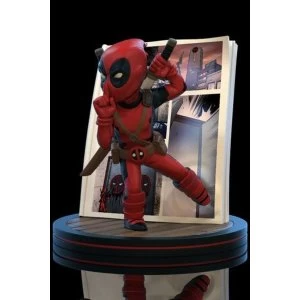 Deadpool 4D Marvel Q-Fig Diorama