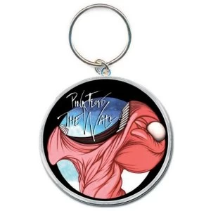 Pink Floyd - The Wall Eat Head Logo Keychain