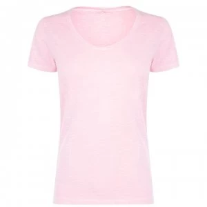 Gant Gant Sun-bleached T Shirt Womens - 637 CALIFOR PNK