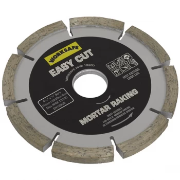 Worksafe WDEC1156MR Easy Cut Diamond Blade Ø115 x 22mm - Mortar Raker