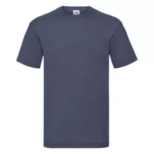 Fruit Of The Loom Mens Valueweight Short Sleeve T-Shirt (3XL) (Vintage Heather Navy)